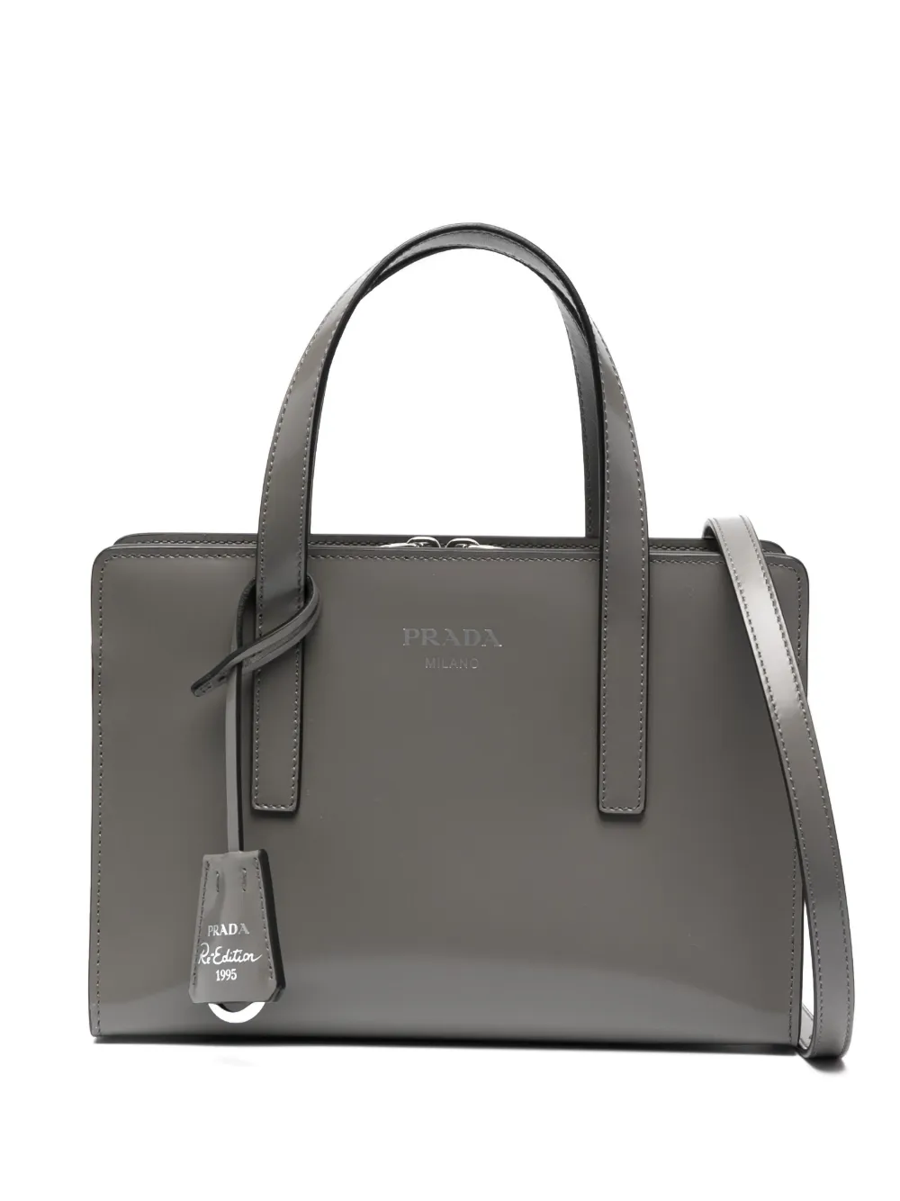 

Сумка-тоут Re-Edition 1995 Prada, серый