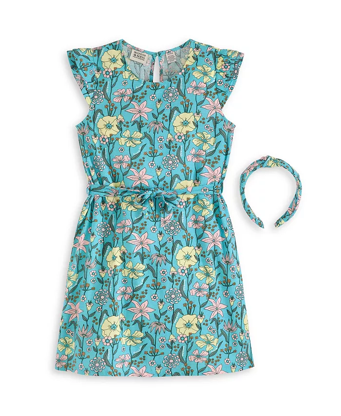 

Комплект для малышек и девочек: платье и повязка на голову (2 предмета) SCOTCH & SODA