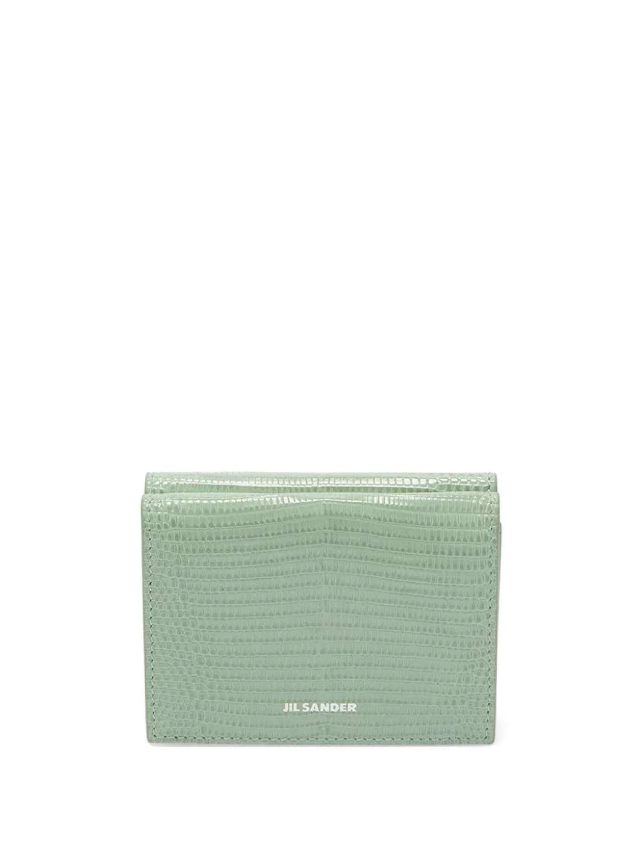 

Jil Sander кошелек с тисненым логотипом, зеленый