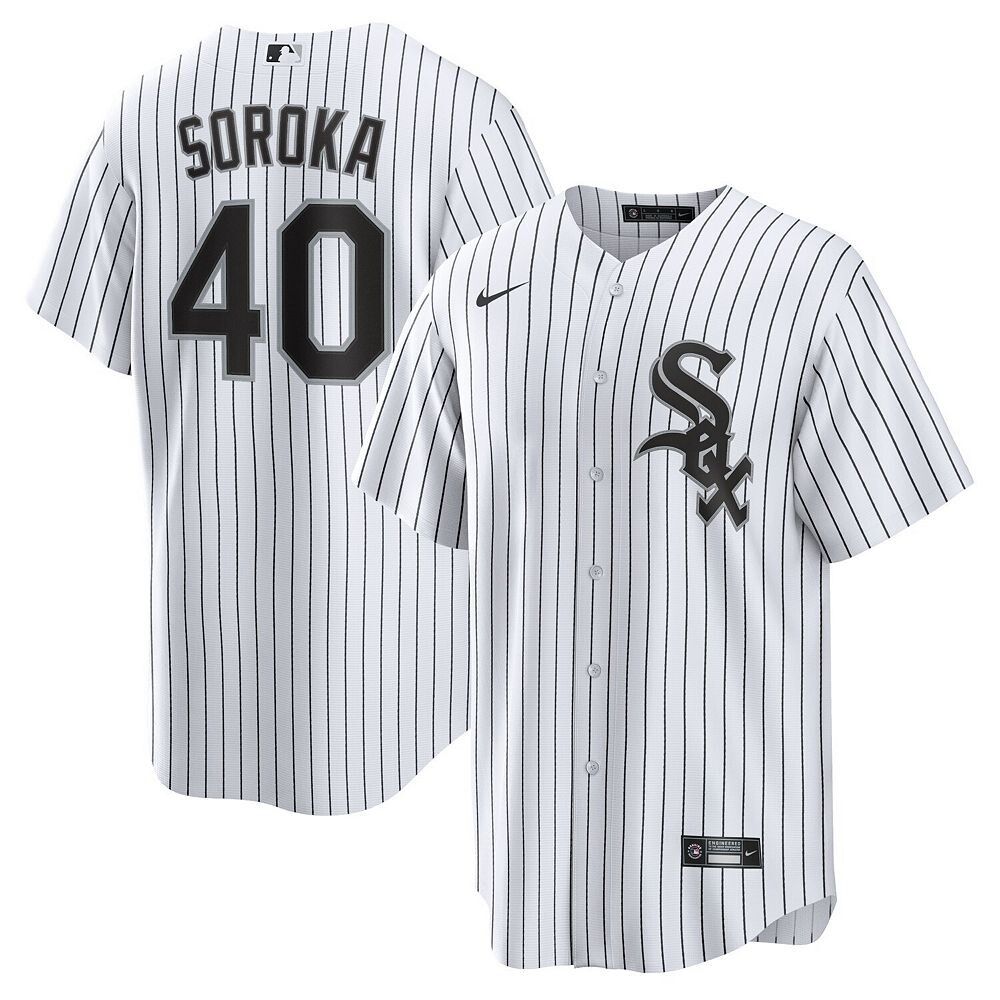 

Мужское джерси Nike Michael Soroka White Chicago White Sox Home Replica, цвет Sox White