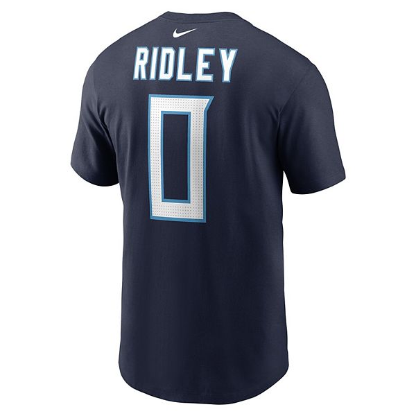 Футболка с именем и номером игрока Кэлвина Ридли Tennessee Titans Nike — фото 4