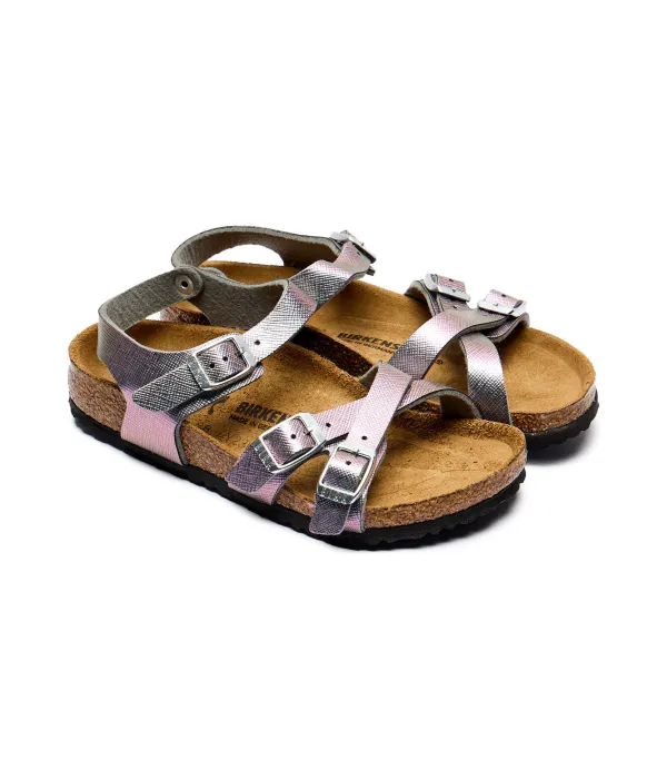 Сандалии Kumba Saffiano Narrow fit Birkenstock, мультиколор — фото 2