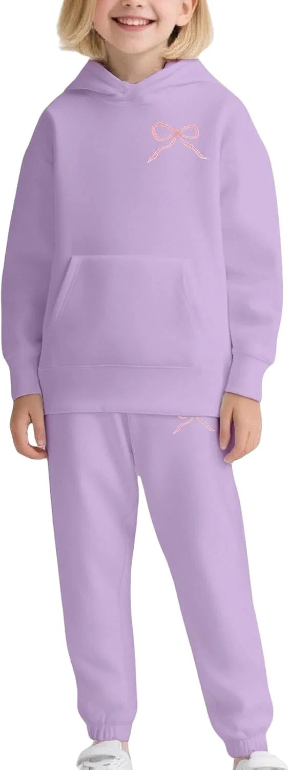 Спортивный костюм из флиса, Generic, фиолетовый
