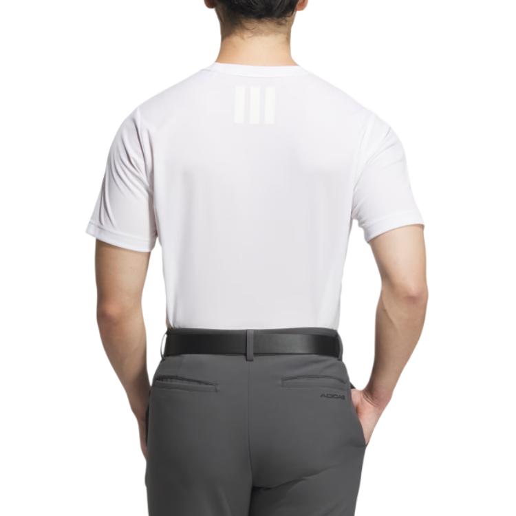 Футболка AEROREADY мужская Adidas, белый — фото 3