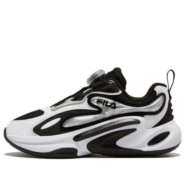 

Кроссовки kids whale ii sneakers 'black white' Fila, черный