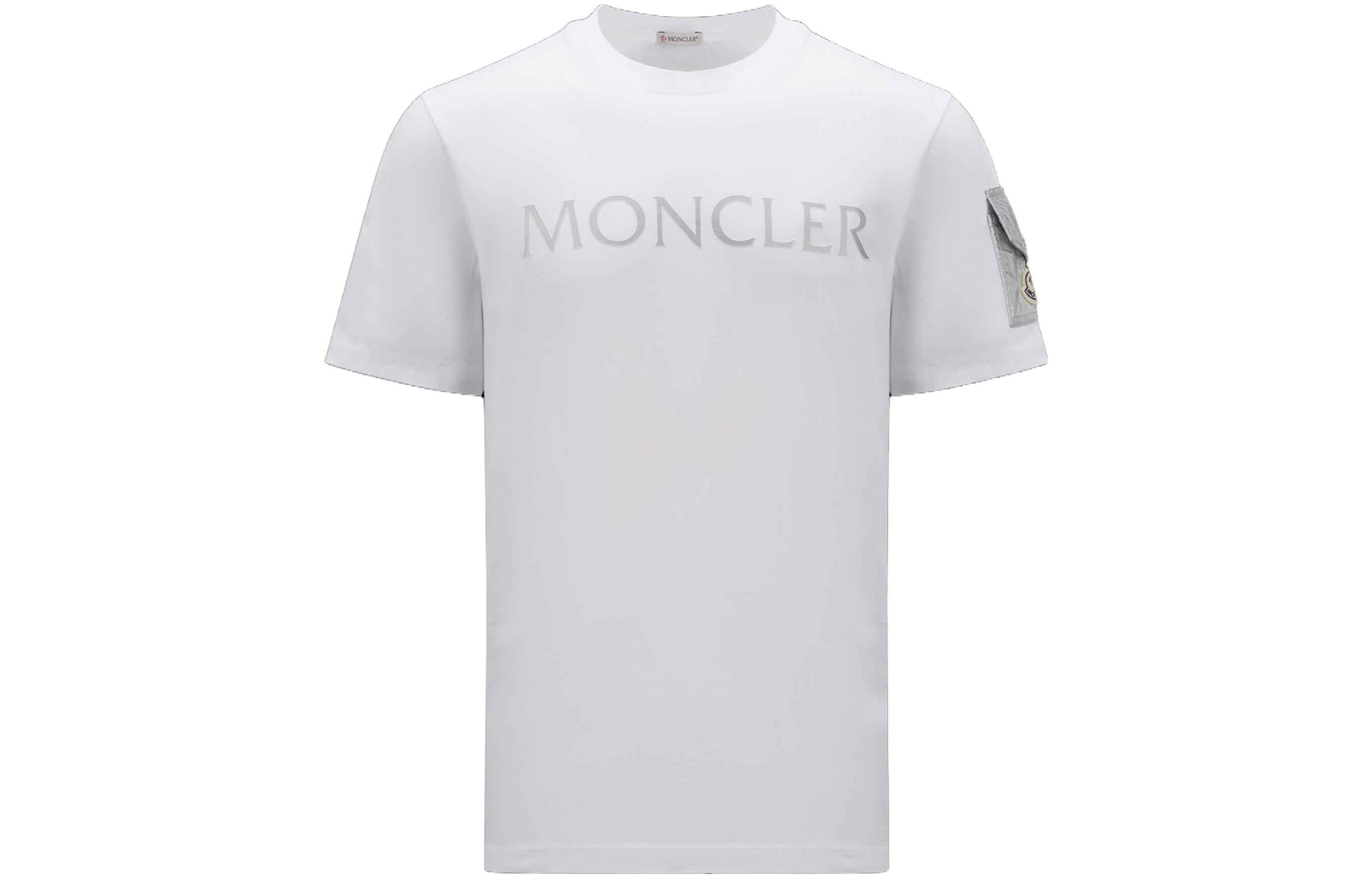 

Футболка мужская Optical White Moncler