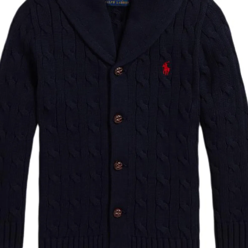 Свитер Marine Blue Polo Ralph Lauren для детей 3-7 лет — фото 4