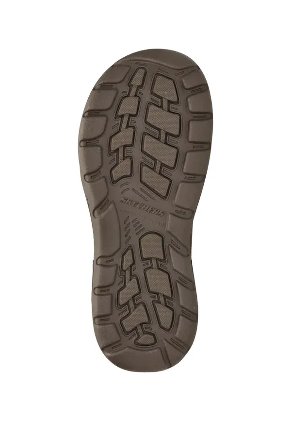 Сандалии-слайды Skechers Arch Fit Motley SD Heren Slipper T Bar, коричневый — фото 4