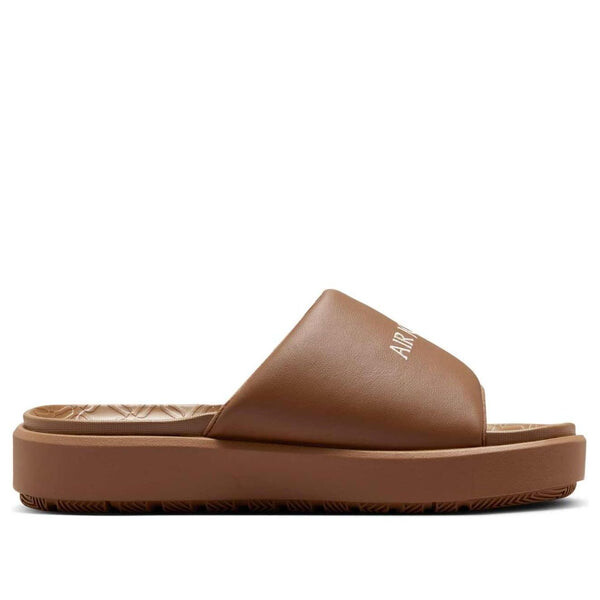 Тапочки sophia 'archaeo brown legend light brown sail' Air Jordan, коричневый — фото 2