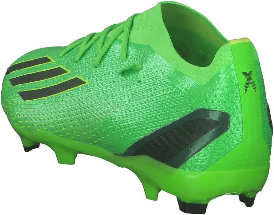 Кроссовки Adidas Unisex X Speedportal.2 для твердого грунта, Solar Green Core Black Solar Yellow — фото 4