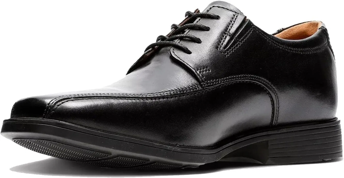 Мужские туфли на шнуровке Clarks Tilden Walk, Black — фото 3