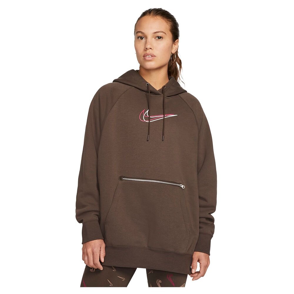 

Худи Nike Sportswear Po Os BB Fleece Print, красный