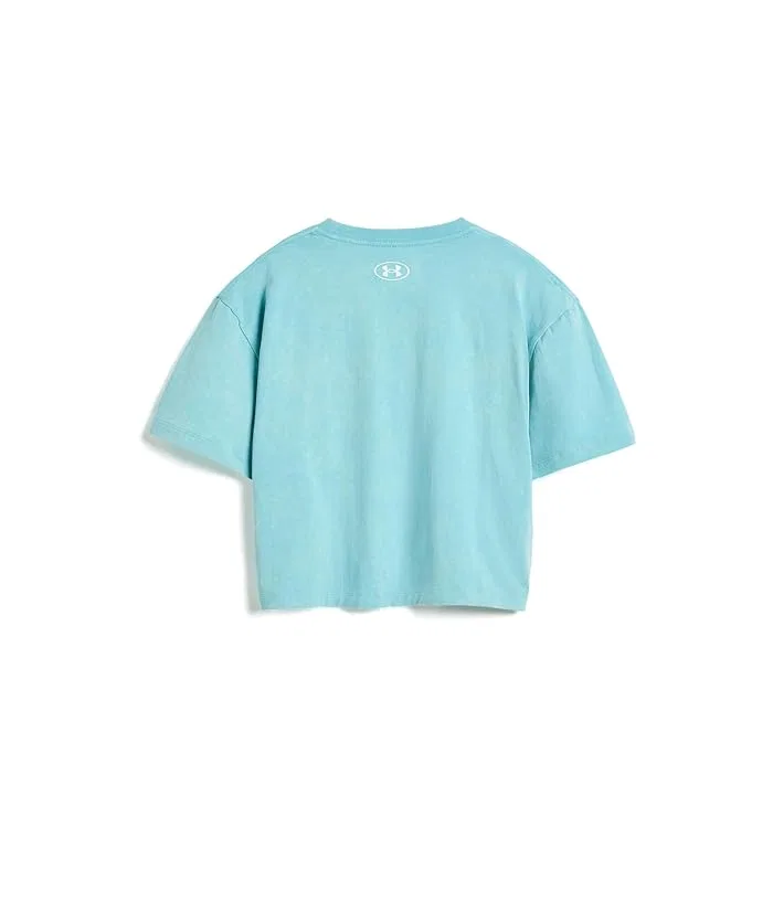 Футболка Rival Wash Under Armour Kids, Blue Haze/White — фото 2