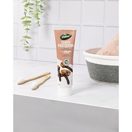 Зубная паста Clove с органической гвоздикой 100 мл Dabur — фото 3