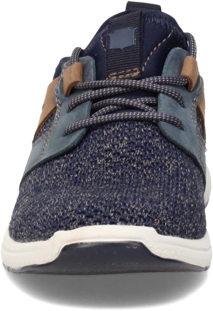 Кроссовки Florsheim для мальчиков, модель Great Lakes Knit с простым носком - для младших и старших детей, темно-синий — фото 3
