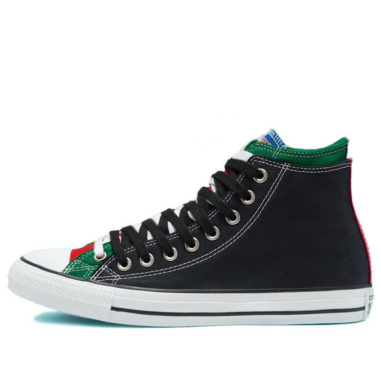 

Кеды Converse Chuck Taylor All Star Double Upper High 'Black Multi', черный