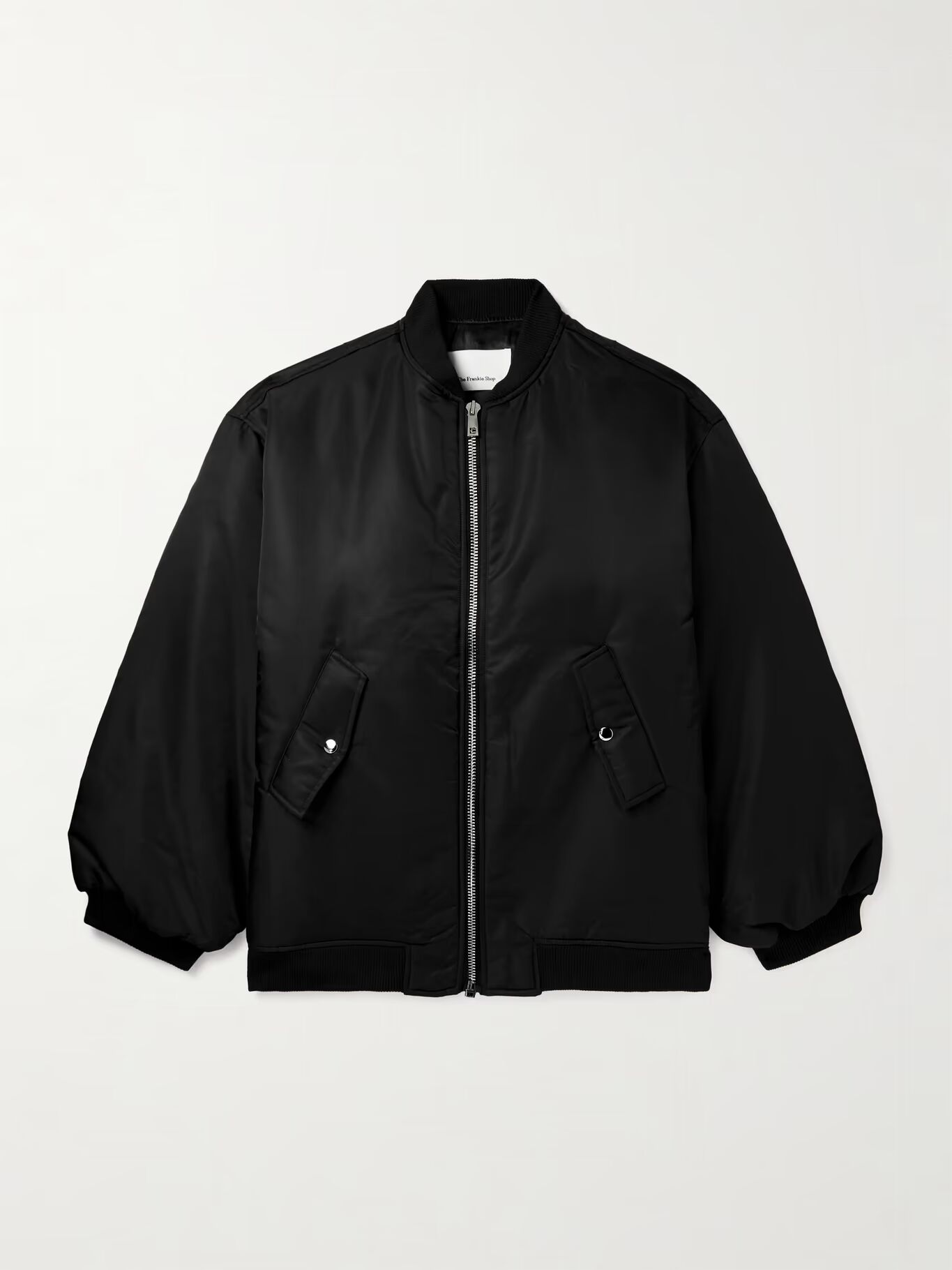 

Куртка-бомбер Astra Satin-Twill THE FRANKIE SHOP, черный