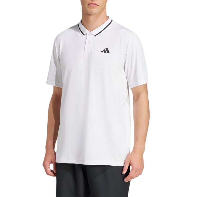 

Free Shipping With AdiClub Club Tennis Climacool Piqué Polo Shirt Adidas, белый