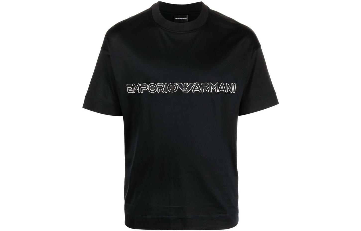 

Футболка мужская темно-синяя EMPORIO ARMANI