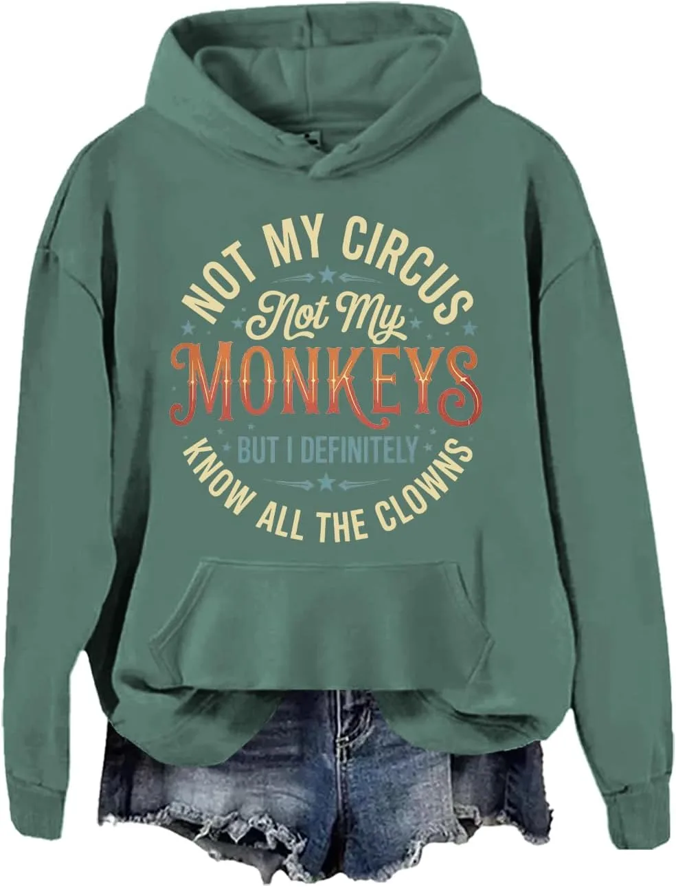 

Толстовка Not My Circus Not My Monkeys JWVEL