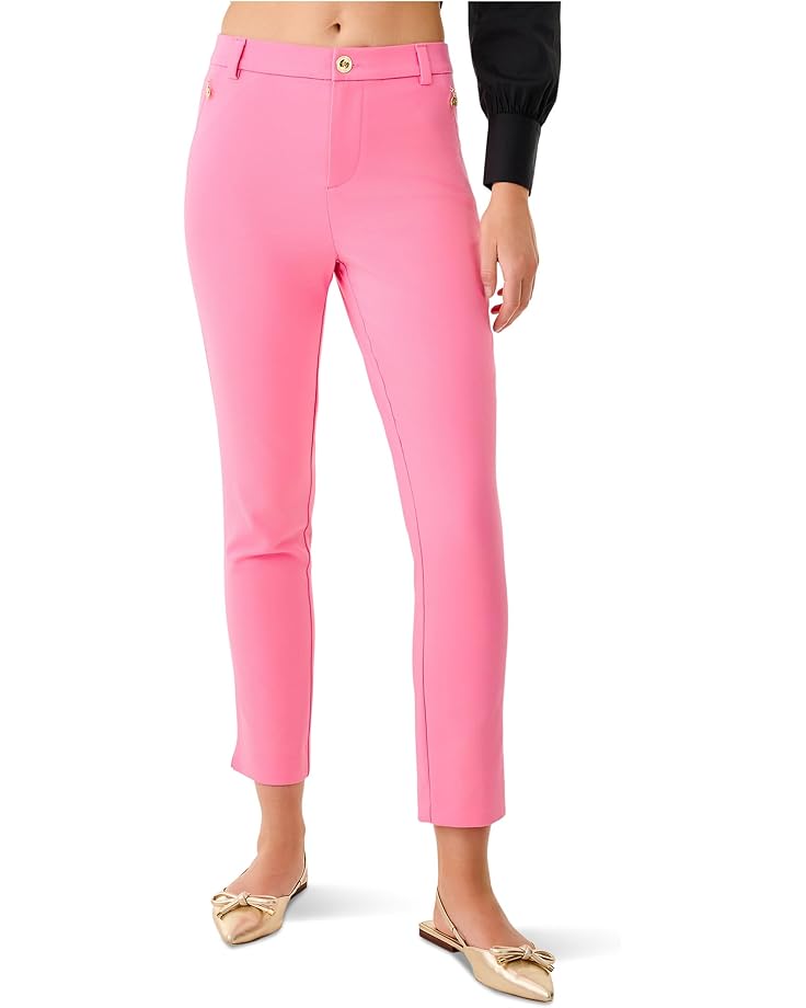 

Женские брюки Lilly Pulitzer Ana High-Rise, Confetti Pink