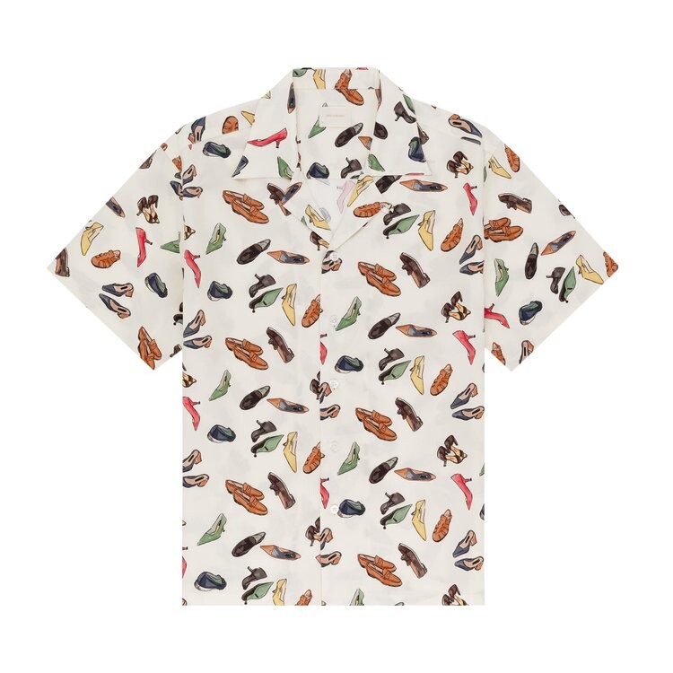 

Рубашка Aimé Leon Dore Printed Leisure Shirt, кремовый