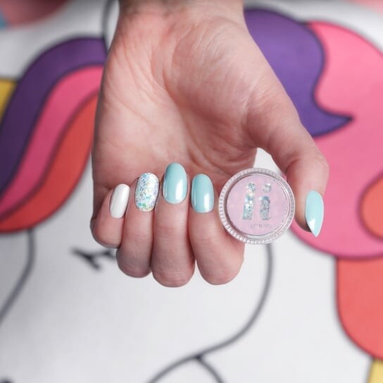 

Пудра для ногтей №511 Silver Dust, 0,6 г Hi Hybrid, Glam
