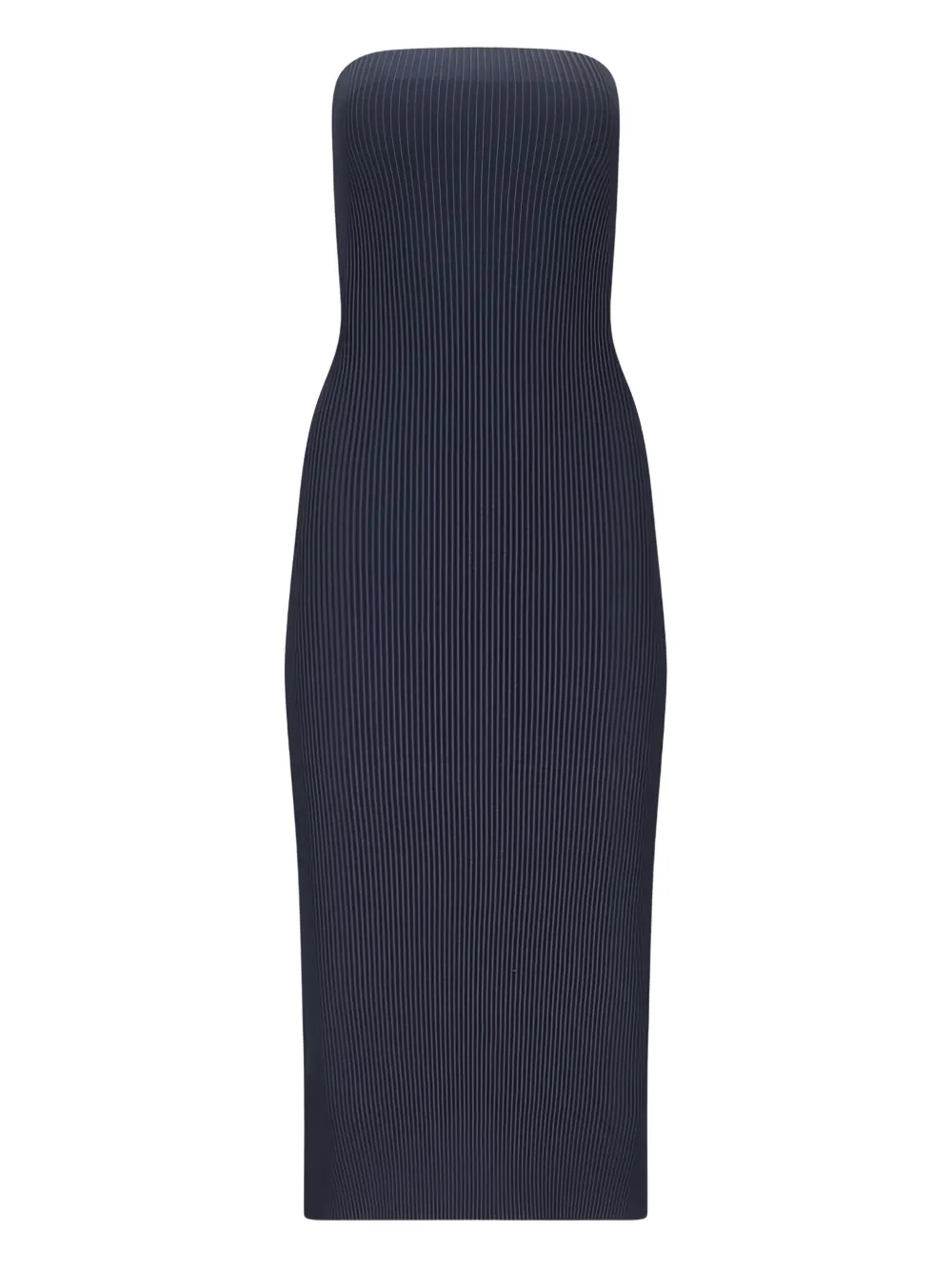 

Платье миди в рубчик MAX MARA, синий