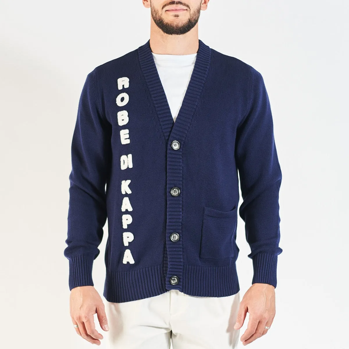 

Marcus Knitwear Rdk Kappa Мужской свитер, темно-синий