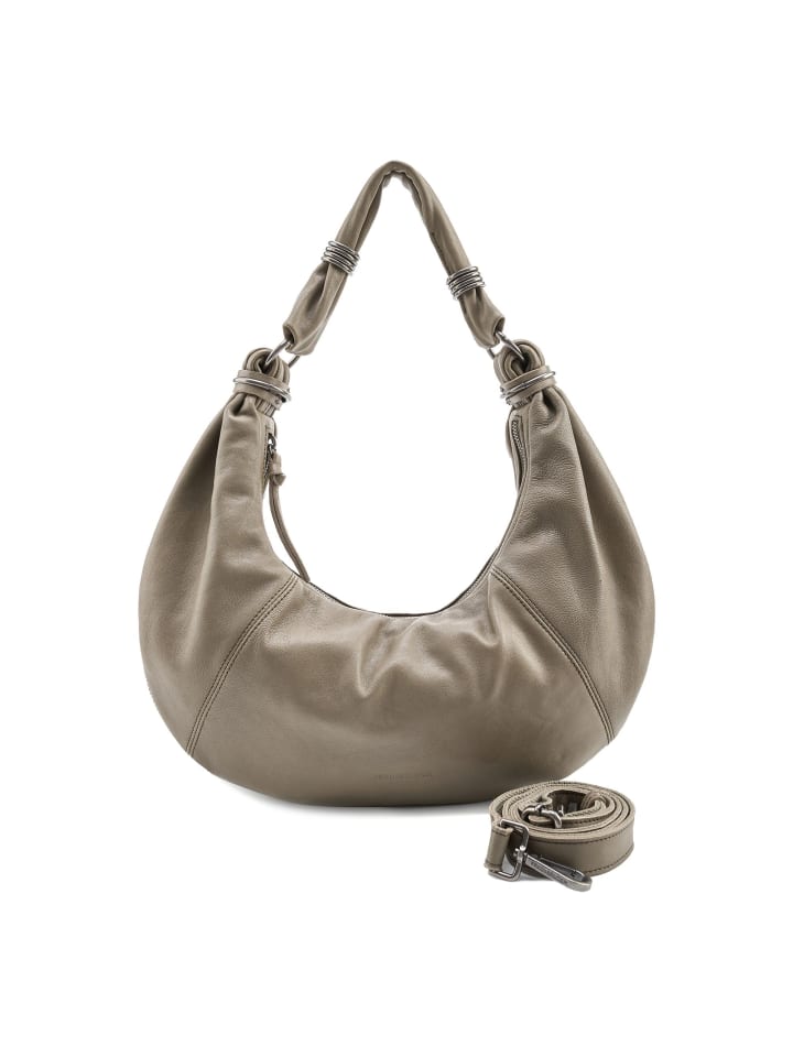 

Кожаная сумка через плечо Always With You 48 см цвета грязного хаки FREDs BRUDER