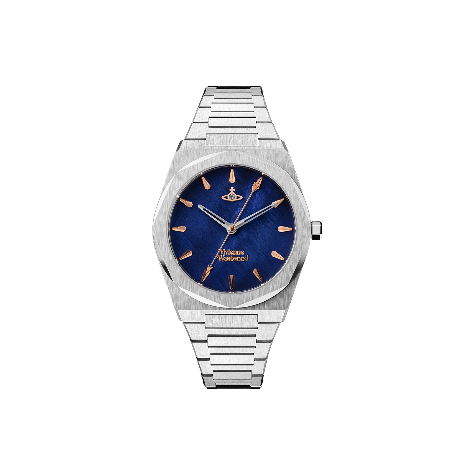 

Vivienne Westwood Часы Wrist Watch Quartz Movement Stainless Steel Watchband Blue Dial Women's Watch