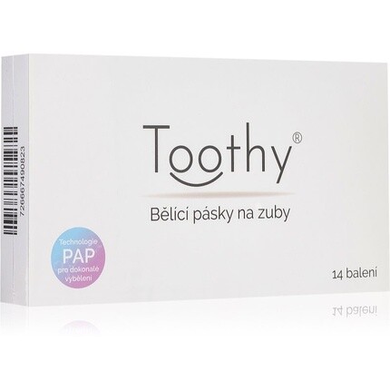 

Полоски для отбеливания зубов 14 шт. Toothy
