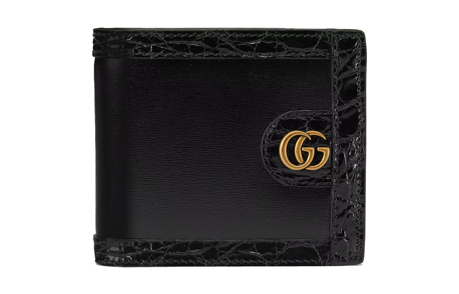 

GUCCI Кожаный кошелек Ophidia мужской черный