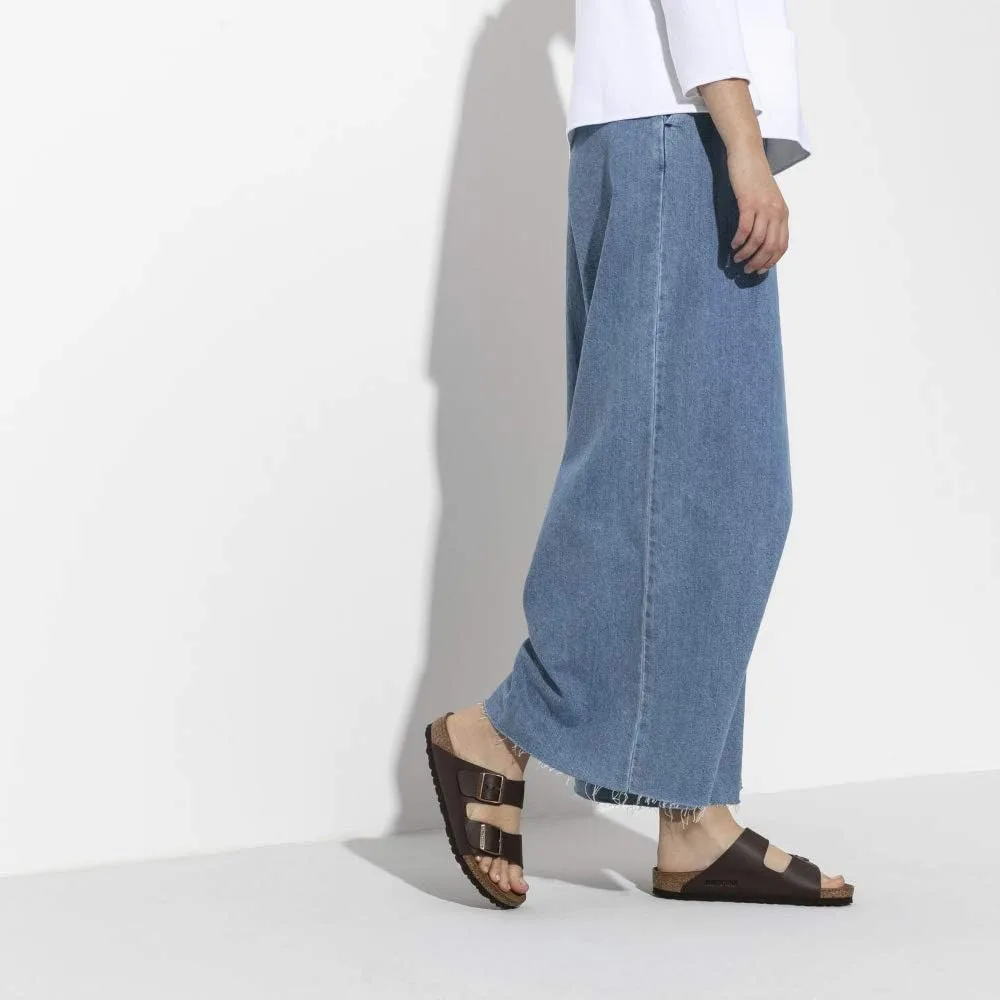 Birkenstock 51061 Взрослый Аризона, унисекс, сабо туфли-лодочки Birko-Flor (обычные), темно-коричневый — фото 3
