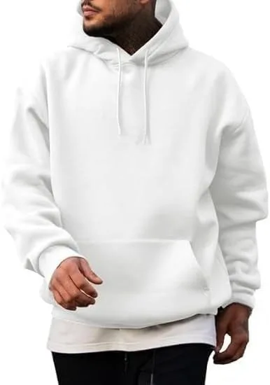 

Толстовка с капюшоном для мужчин Casual Cotton с карманами