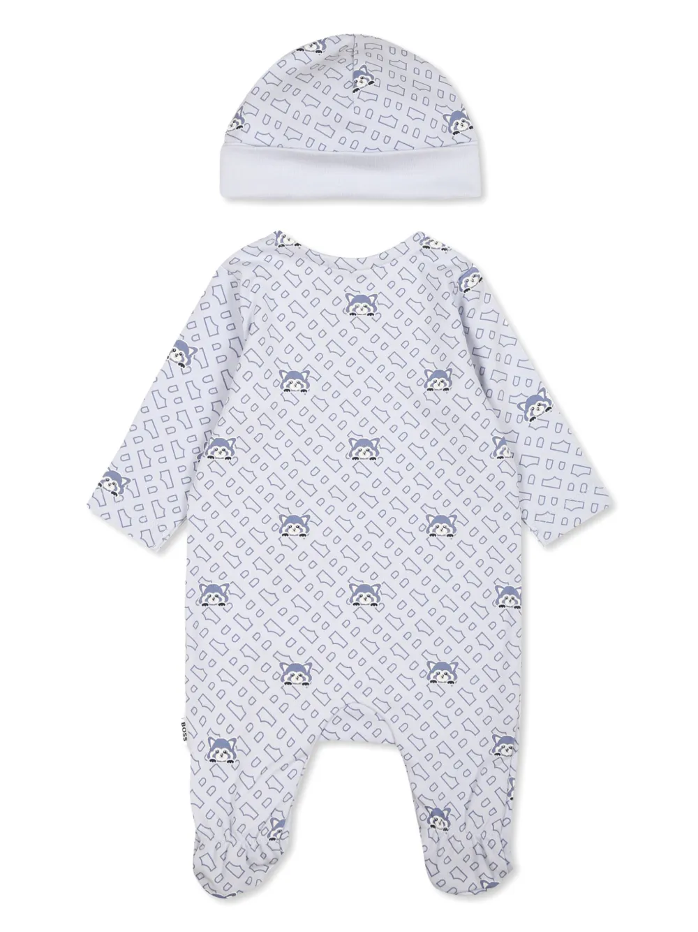 Комплект Red Panda из двух предметов Boss Kidswear, синий — фото 2