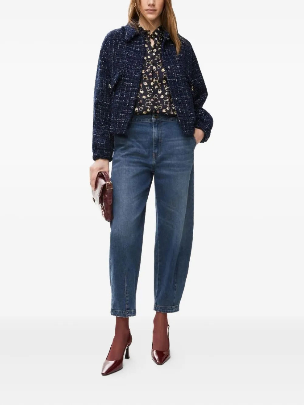 

Твидовый пиджак Cile I BLUES, синий