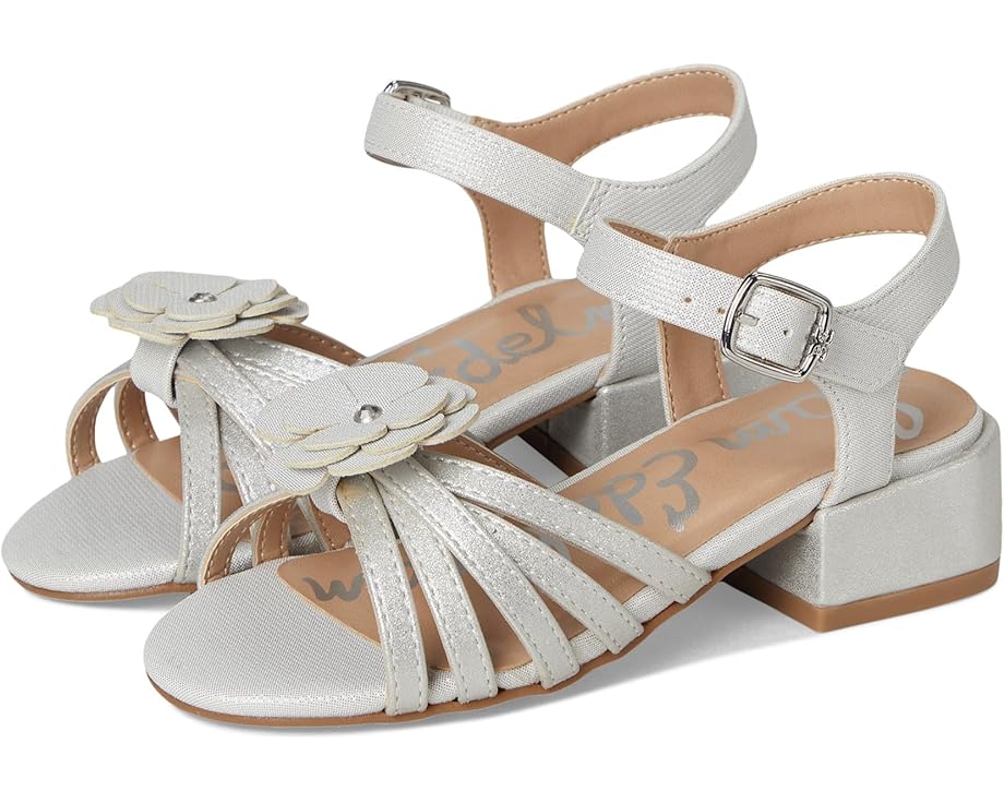 

Сандалии Sam Edelman Kids Calla Flower, серебряный