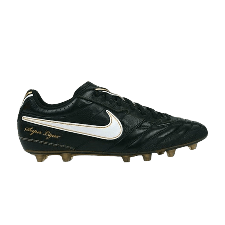 

Кроссовки Tiempo Super Ligera K-HGE 'Black Metallic Gold', черный