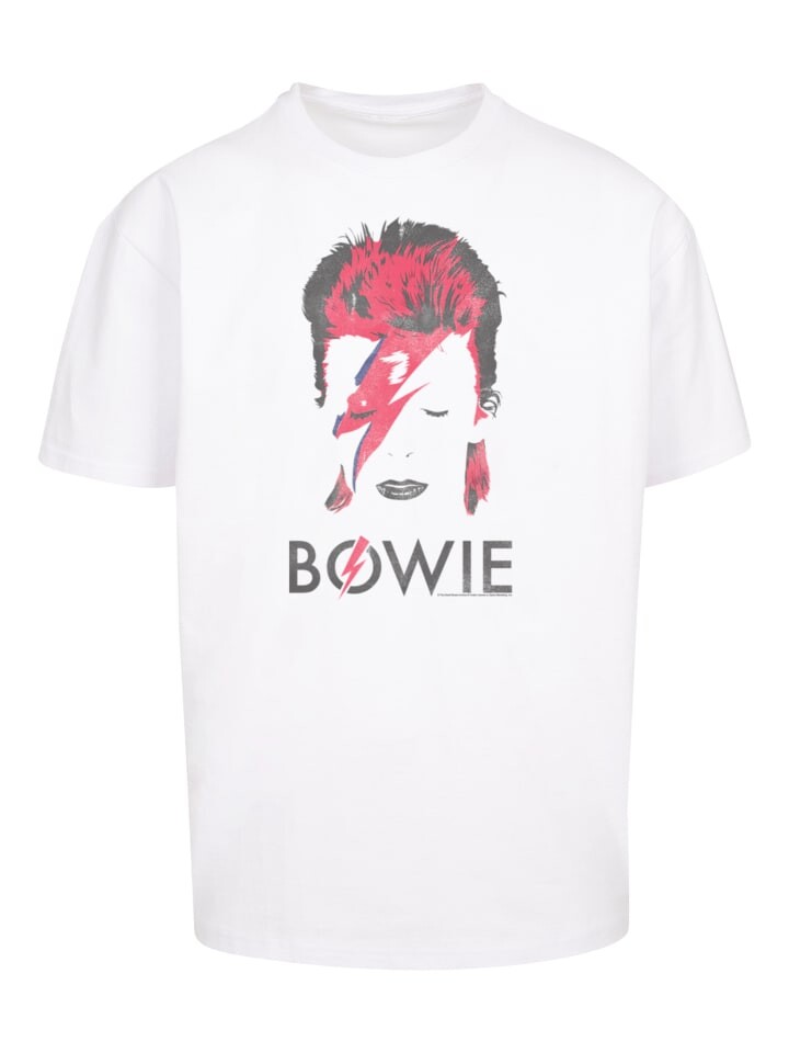 

Футболка F4NT4STIC David Bowie Aladdin Sane Distressed, белый