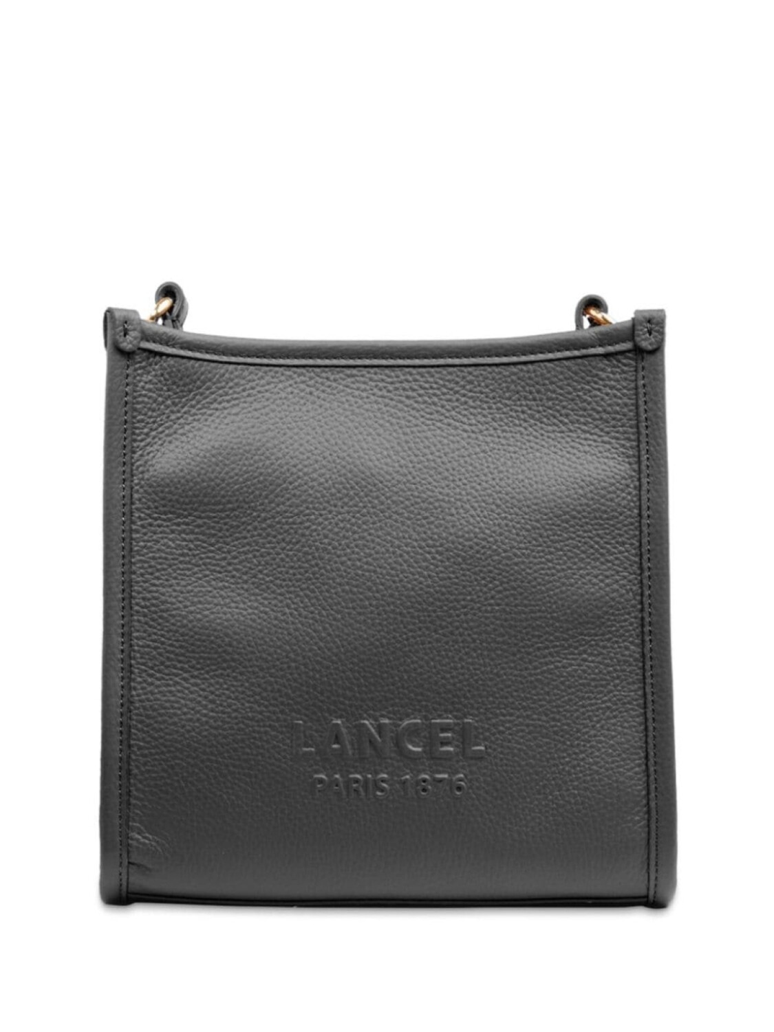 

Lancel сумка через плечо с тисненым логотипом, черный