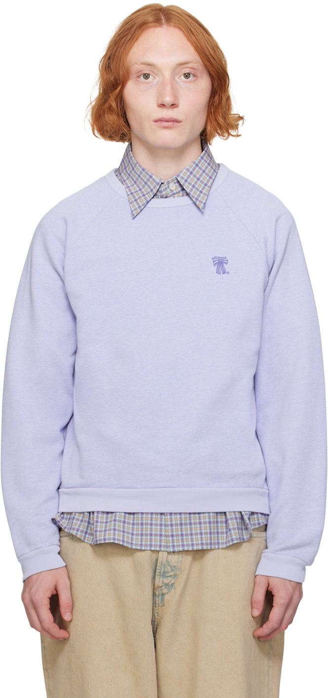 

Синяя спортивная толстовка Acne Studios, Faded blue