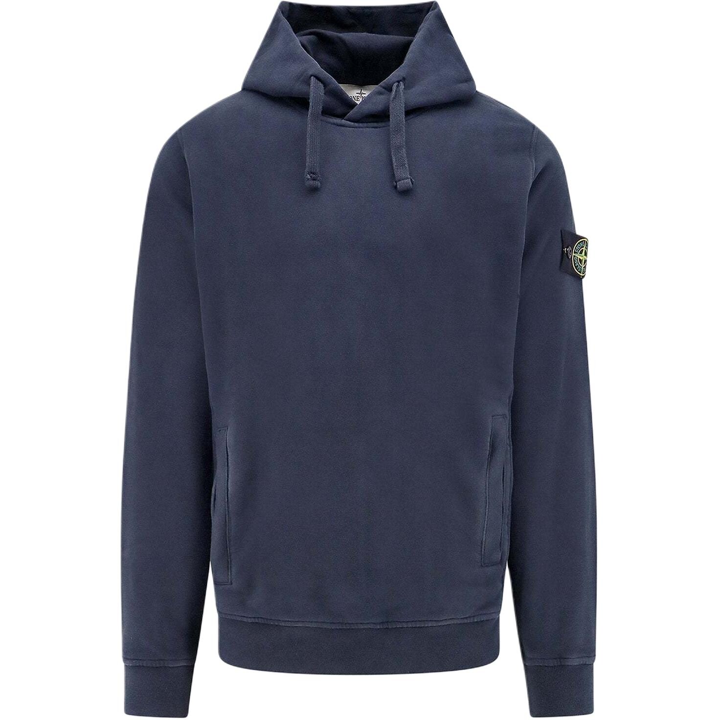 

Толстовка мужская темно-синяя Stone Island, синий