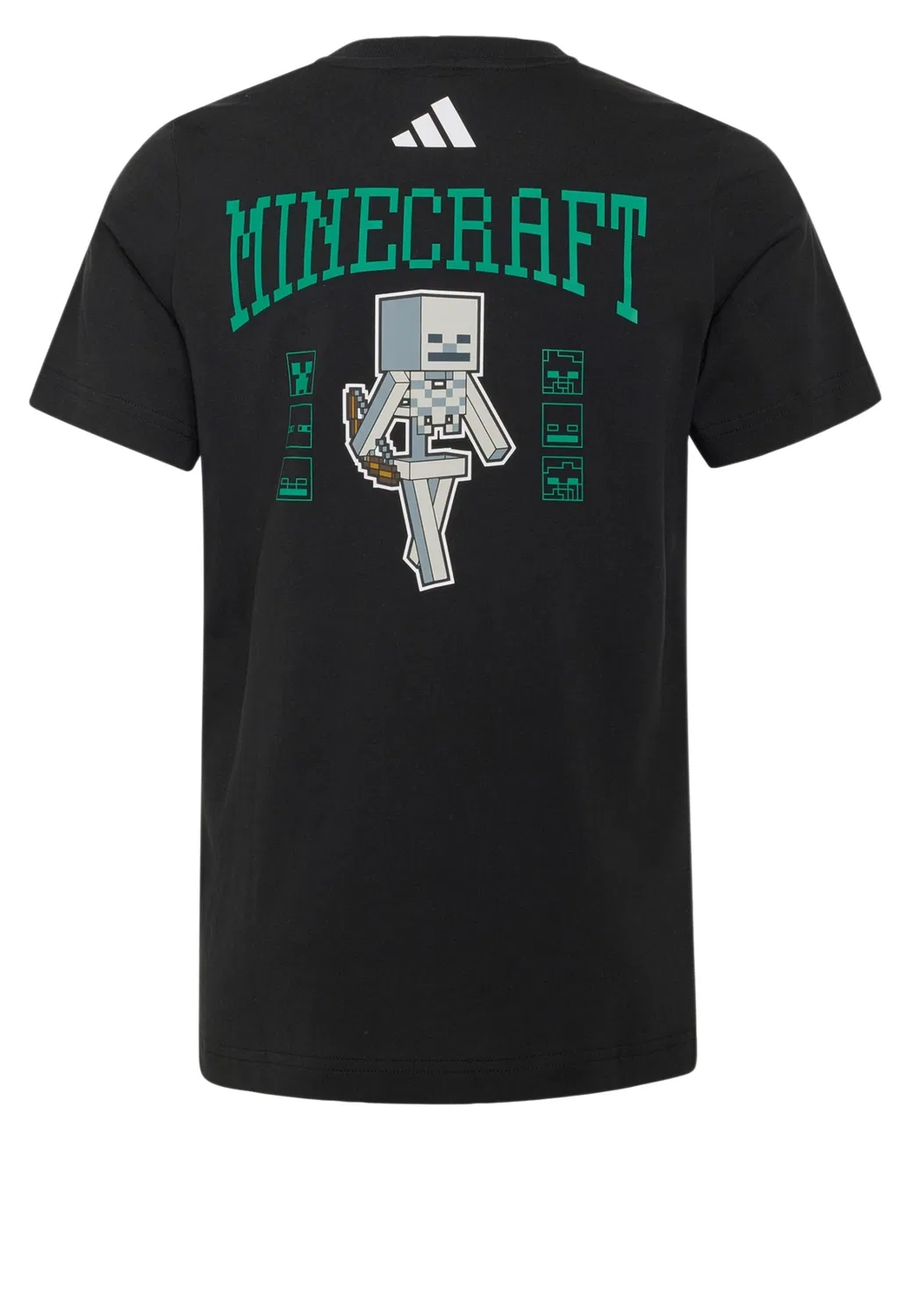 Спортивная футболка Adidas Sportswear Performance Shirt Adidas x Minecraft черного цвета — фото 3