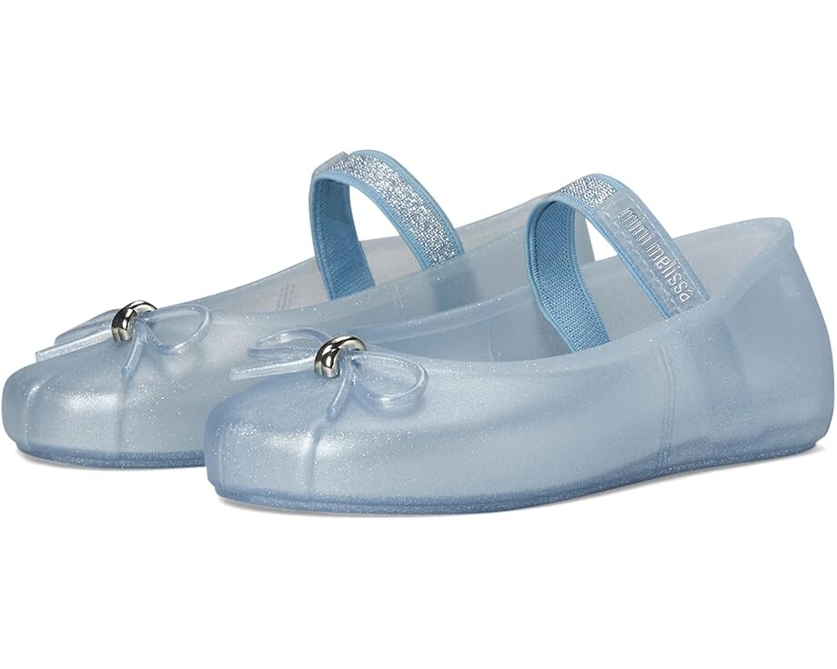 

Туфли на плоской подошве Mini Melissa Mini Sophie BB, цвет Pearly Blue