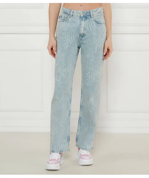 

Джинсы elyah_b Straight fit Hugo Blue, синий
