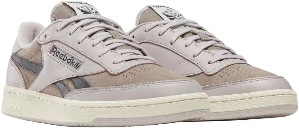 Кроссовки Reebok Unisex Club C Revenge Vintage II, Hazy Grey Vintage Chalk Washed Black — фото 2