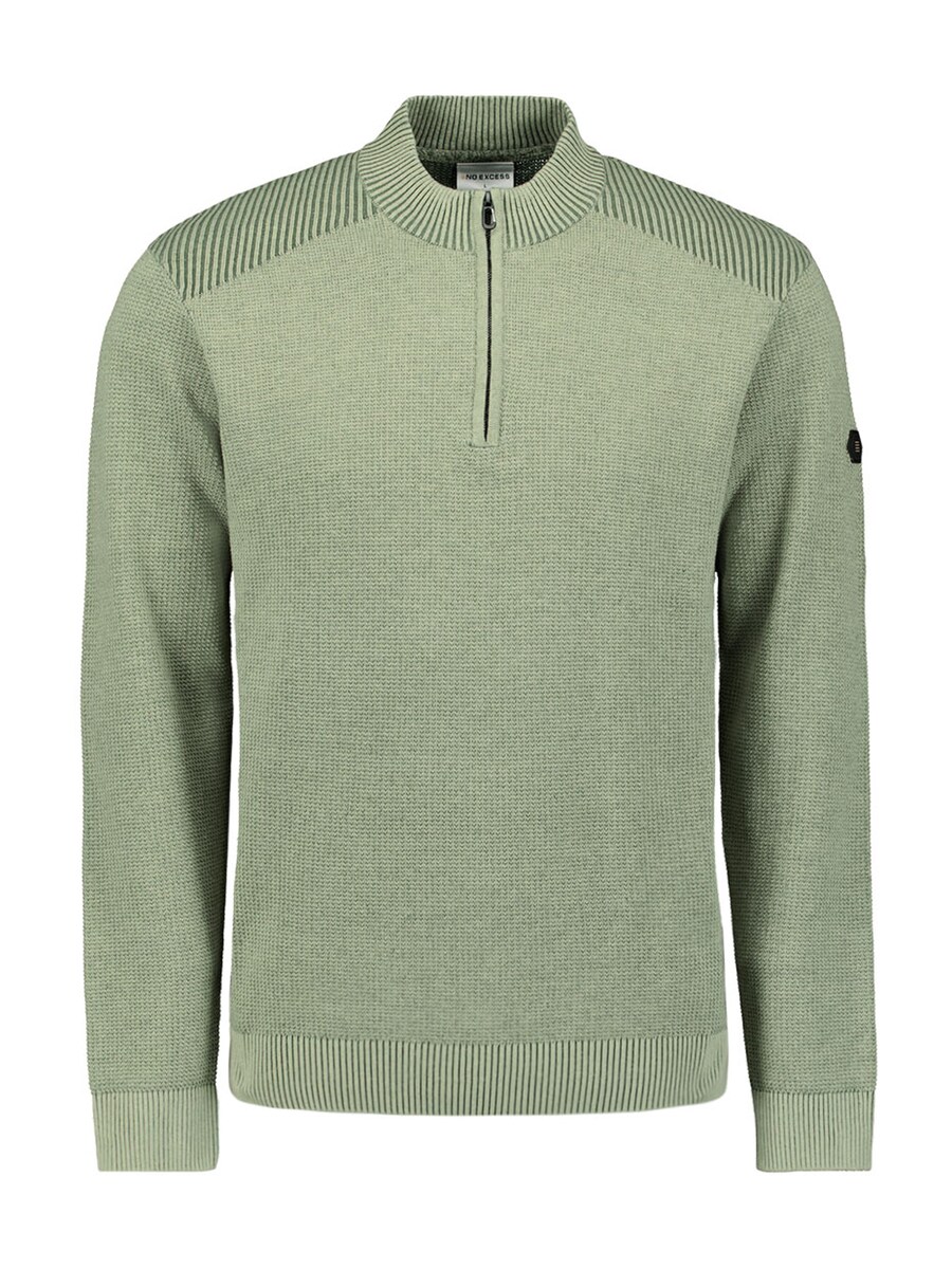 

Свитер No Excess, mottled green