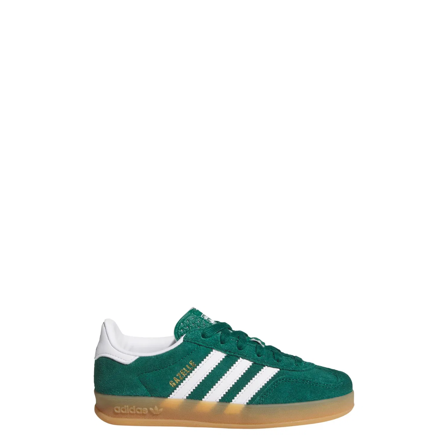 Кроссовки Adidas Originals Gazelle зеленого цвета — фото 2