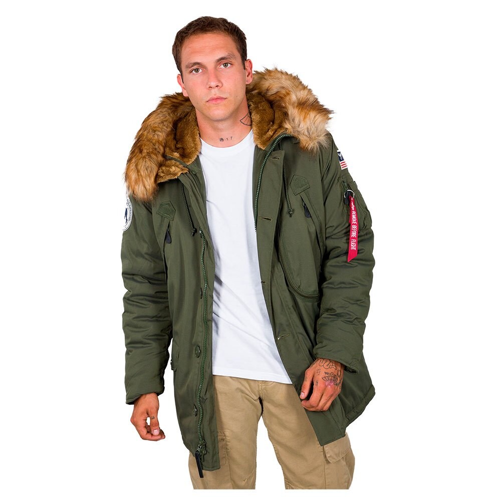 

Куртка Alpha Industries Polar, зеленый